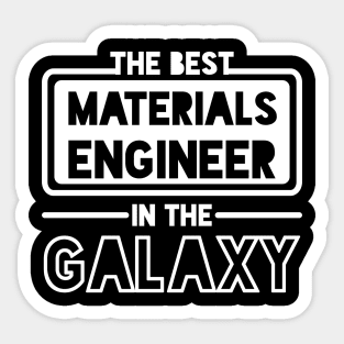 materials engineer Sticker